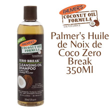 Charger l&#39;image dans la galerie, 1.0 Palmer&#39;s Coconut Oil Formula Zero Break Cleansing Oil Shampoo 350ML PALMER&#39;S
