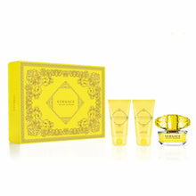 Charger l&#39;image dans la galerie, 1,0 Versace Yellow Diamond Coffret cadeau 50 ml EDT + 50 ml Gel douche + 50 ml Lotion pour le corps VERSACE
