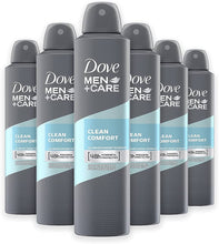 Charger l&#39;image dans la galerie, Dove Men + Care Dry Spray Antitranspirant Clean Comfort 250 mL DOVE
