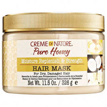 Charger l&#39;image dans la galerie, Creme Of Nature Masque capillaire hydratant PURE HONEY 326g CREME OF NATURE
