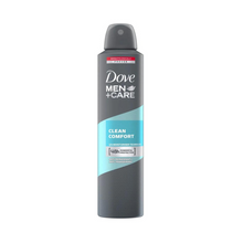 Charger l&#39;image dans la galerie, Dove Men + Care Dry Spray Antitranspirant Clean Comfort 250 mL DOVE
