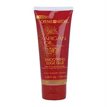 Charger l&#39;image dans la galerie, Gel de Cheveux Smoothing Edge Glue-huile d argan 100 ML CREME OF NATURE
