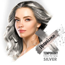 Charger l&#39;image dans la galerie, Rebellious Spray Couleur Temporaire Silver 125ml Rebellious
